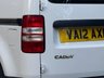 USED 2012 12 VOLKSWAGEN CADDY 1.6 TDI C20 Panel Van 5dr Diesel Manual L1 H1 (152 g/km, 74 bhp) 