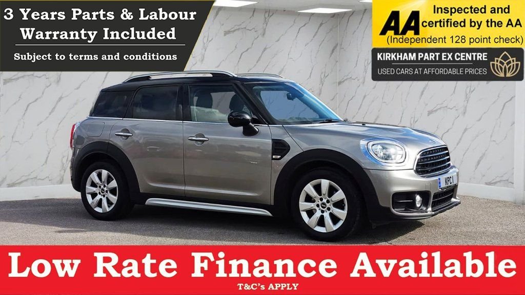 MINI COUNTRYMAN 1.5 Cooper SUV 5dr Petrol Manual ALL4 Euro 6 (s/s) (136 ps) NATIONWIDE PARTS & LABOUR WARRANTY INCLUDED + 12 MONTHS AA BREAKDOWN FREE