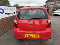 USED 2012 62 HYUNDAI I10 1.2 Classic Hatchback 5dr Petrol Manual Euro 5 (85 bhp) &pound;20 PER YEAR TAX