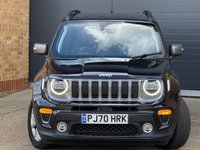 USED 2020 70 JEEP RENEGADE 1.0 GSE T3 Limited SUV 5dr Petrol Manual Euro 6 (s/s) (120 ps) 