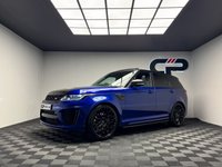 USED 2018 18 LAND ROVER RANGE ROVER SPORT 5.0 P575 V8 SVR SUV 5dr Petrol Auto 4WD Euro 6 (s/s) (575 ps) URBAN|PAN ROOF|23"|HUD|TOW BAR