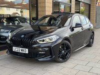 USED 2022 22 BMW 1 SERIES 1.5 118i M Sport (LCP) Hatchback 5dr Petrol DCT Euro 6 (s/s) (136 ps) BLACK GRILLE