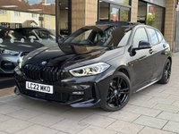 USED 2022 22 BMW 1 SERIES 1.5 118i M Sport (LCP) Hatchback 5dr Petrol DCT Euro 6 (s/s) (136 ps) BLACK GRILLE