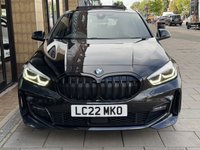 USED 2022 22 BMW 1 SERIES 1.5 118i M Sport (LCP) Hatchback 5dr Petrol DCT Euro 6 (s/s) (136 ps) BLACK GRILLE