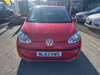 USED 2013 63 VOLKSWAGEN UP! 1.0 Move up! Hatchback 3dr Petrol Manual Euro 5 (60 ps) 