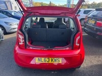 USED 2013 63 VOLKSWAGEN UP! 1.0 Move up! Hatchback 3dr Petrol Manual Euro 5 (60 ps) 