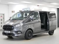 USED 2020 20 FORD TRANSIT CUSTOM 320 2.0 EBL 185 BHP SWB SPORT AUTO CREWCAB 5 SEATER ( NO VAT ! ) 2 OWNERS | SAT NAV | 5 SEAT | AUTO | NO VAT