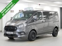 USED 2020 20 FORD TRANSIT CUSTOM 320 2.0 EBL 185 BHP SWB SPORT AUTO CREWCAB 5 SEATER ( NO VAT ! ) 2 OWNERS | SAT NAV | 5 SEAT | AUTO | NO VAT