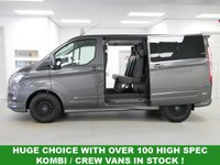 USED 2020 20 FORD TRANSIT CUSTOM 320 2.0 EBL 185 BHP SWB SPORT AUTO CREWCAB 5 SEATER ( NO VAT ! ) 2 OWNERS | SAT NAV | 5 SEAT | AUTO | NO VAT