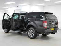 USED 2023 23 FORD RANGER 2.0 EBL 213 BHP WILDTRAK 4WD AUTOMATIC CANOPY 2 OWNERS | GLAZED CANOPY | TOW PACK !
