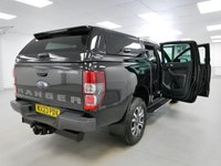 USED 2023 23 FORD RANGER 2.0 EBL 213 BHP WILDTRAK 4WD AUTOMATIC CANOPY 2 OWNERS | GLAZED CANOPY | TOW PACK !