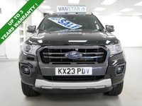 USED 2023 23 FORD RANGER 2.0 EBL 213 BHP WILDTRAK 4WD AUTOMATIC CANOPY 2 OWNERS | GLAZED CANOPY | TOW PACK !