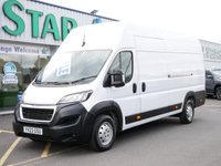 USED 2023 23 PEUGEOT BOXER 435 2.2 BLUEHDI 140 BHP L4 X-LONG H3 X -HIGH PREMIUM PLUS ( NO VAT ) 2 OWNERS | SAT NAV | L4 X-LONG | NO VAT !