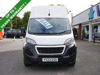 USED 2023 23 PEUGEOT BOXER 435 2.2 BLUEHDI 140 BHP L4 X-LONG H3 X -HIGH PREMIUM PLUS ( NO VAT ) 2 OWNERS | SAT NAV | L4 X-LONG | NO VAT !