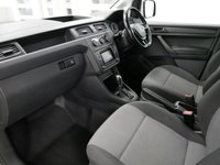 USED 2017 17 VOLKSWAGEN CADDY C20 2.0 TDI 102 BMT SWB HIGHLINE EDITION DSG AUTOMATIC ( NO VAT ! ) 2 OWNERS | AIR CON | DSG AUTO | NO VAT !