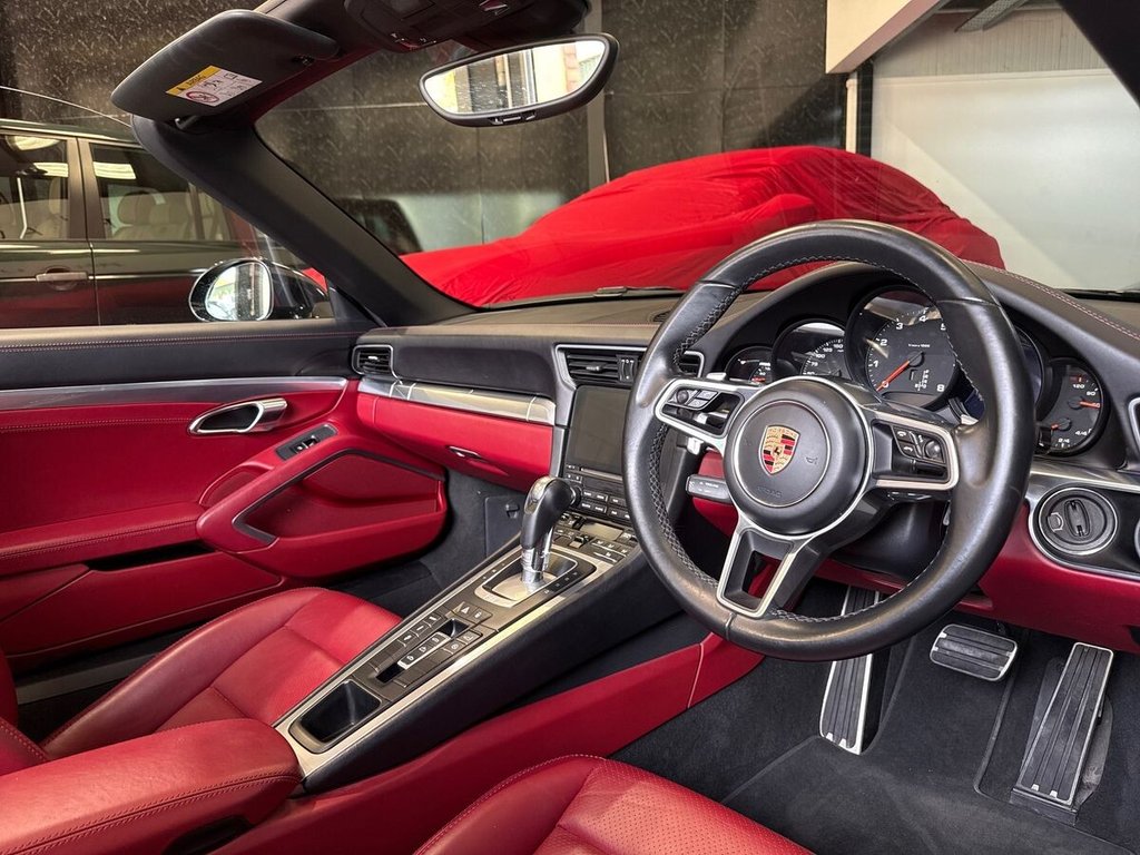 USED 2016 16 PORSCHE 911 3.0T 991 Carrera 4S Convertible 2dr Petrol PDK 4WD Euro 6 (s/s) (420 ps) FULL PORSCHE HISTORY|HTD WHEEL