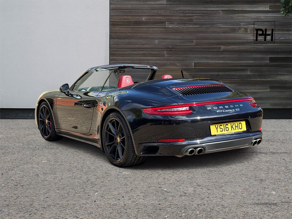 USED 2016 16 PORSCHE 911 3.0T 991 Carrera 4S Convertible 2dr Petrol PDK 4WD Euro 6 (s/s) (420 ps) FULL PORSCHE HISTORY|HTD WHEEL