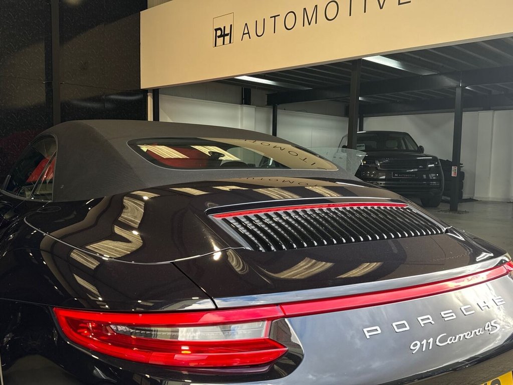 USED 2016 16 PORSCHE 911 3.0T 991 Carrera 4S Convertible 2dr Petrol PDK 4WD Euro 6 (s/s) (420 ps) FULL PORSCHE HISTORY|HTD WHEEL