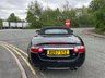 USED 2007 57 JAGUAR XKR 4.2 V8 Convertible 2dr Petrol Auto Euro 4 (420 ps)-Fantastic Example-Finished In Ebony Black Metallic With Heated Ebony Leather Upholstery. 
