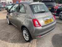 USED 2017 67 FIAT 500 1.2 ECO Pop Star Hatchback 3dr Petrol Manual Euro 6 (s/s) (69 bhp) 