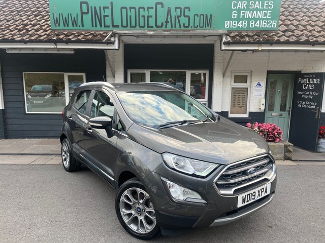 2019 ECOSPORT 1.0T ECOBOOST GPF TITANIUM SUV 5DR PETROL MANUAL EURO 6 S S... photo