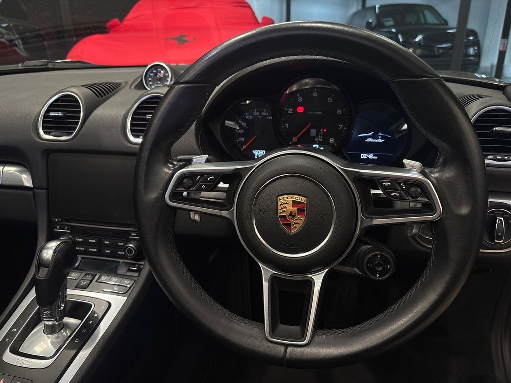USED 2016 16 PORSCHE 718 BOXSTER 2.0T Convertible 2dr Petrol PDK Euro 6 (s/s) (300 ps) 1 OWNER|BOSE|SPORTS CHRONO