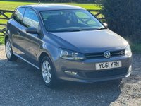 USED 2011 61 VOLKSWAGEN POLO 1.2 Match Hatchback 3dr Petrol Manual Euro 5 (60 ps) 60+MPG LOW INSURANCE GROUPING