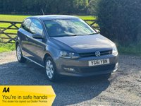 USED 2011 61 VOLKSWAGEN POLO 1.2 Match Hatchback 3dr Petrol Manual Euro 5 (60 ps) 60+MPG LOW INSURANCE GROUPING