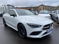 USED 2023 23 MERCEDES-BENZ CLA 1.3 CLA250e 15.6kWh AMG Line Night Edition (Premium Plus) Coupe 4dr Petrol Plug-in Hybrid 8G-DCT Euro 6 (s/s) (218 ps) ONLY 12977 LOW MILES NIGHT EDITION