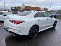 USED 2023 23 MERCEDES-BENZ CLA 1.3 CLA250e 15.6kWh AMG Line Night Edition (Premium Plus) Coupe 4dr Petrol Plug-in Hybrid 8G-DCT Euro 6 (s/s) (218 ps) ONLY 12977 LOW MILES NIGHT EDITION