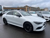 USED 2023 23 MERCEDES-BENZ CLA 1.3 CLA250e 15.6kWh AMG Line Night Edition (Premium Plus) Coupe 4dr Petrol Plug-in Hybrid 8G-DCT Euro 6 (s/s) (218 ps) ONLY 12977 LOW MILES NIGHT EDITION