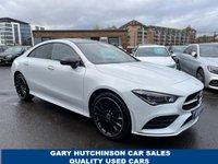 USED 2023 23 MERCEDES-BENZ CLA 1.3 CLA250e 15.6kWh AMG Line Night Edition (Premium Plus) Coupe 4dr Petrol Plug-in Hybrid 8G-DCT Euro 6 (s/s) (218 ps) ONLY 12977 LOW MILES NIGHT EDITION