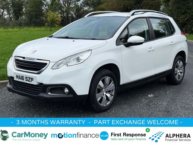 2016 16 Peugeot 2008 1.6 BlueHDi Active SUV 5dr Diesel Manual Euro 6 (s/s) (100 ps)