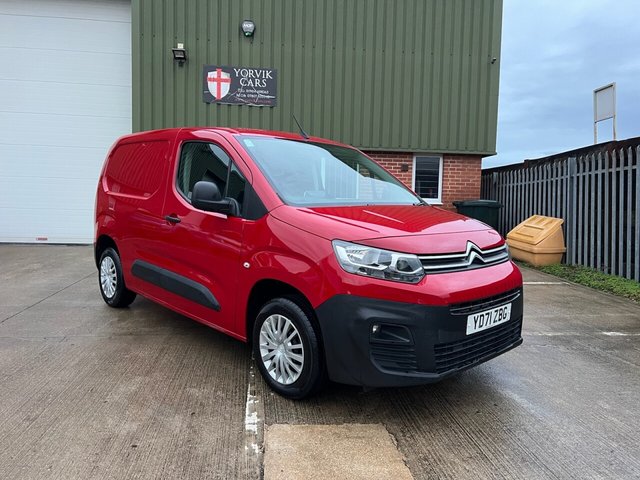 2021 71 Citroen Berlingo 1.5 BlueHDi 650 Enterprise M Pro Panel Van 5dr Diesel Manual SWB Euro 6 (75 ps)
