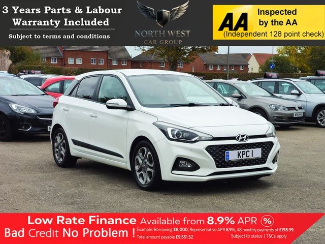 View our Hyundai I20 1.0 T-GDi Premium Nav Hatchback 5dr Petrol Manual Euro 6 (100 ps) NATIONWIDE PARTS & LABOUR WARRANTY INCLUDED + 12 MONTHS AA BREAKDOWN FREE
