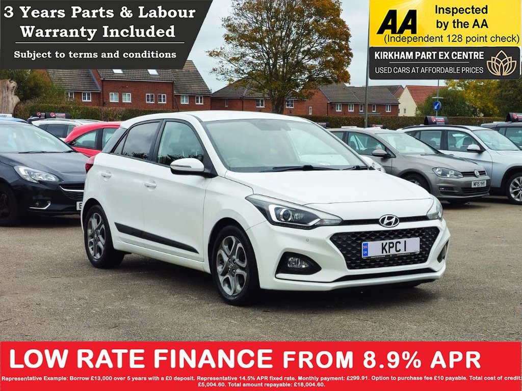 HYUNDAI I20 1.0 T-GDi Premium Nav Hatchback 5dr Petrol Manual Euro 6 (100 ps) ***DRIVE AWAY TODAY*** NATIONWIDE PARTS...