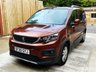 USED 2020 20 PEUGEOT RIFTER L2 LWB 4 Seat Auto Wheelchair Accessible Disabled Access Vehicle WAV 
