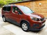 USED 2020 20 PEUGEOT RIFTER L2 LWB 4 Seat Auto Wheelchair Accessible Disabled Access Vehicle WAV 