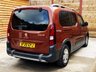 USED 2020 20 PEUGEOT RIFTER L2 LWB 4 Seat Auto Wheelchair Accessible Disabled Access Vehicle WAV 