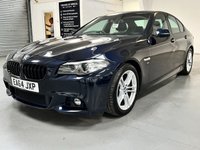 USED 2014 64 BMW 5 SERIES 2.0 528i M Sport Saloon 4dr Petrol Auto Euro 6 (s/s) (245 ps) &pound;4314 EXTRAS + PRO MEDIA PACK