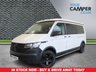 USED 2023 23 VOLKSWAGEN TRANSPORTER T6.1 2.0 TDI STARTLINE A/C T30 LWB 110BHP SWAMPER STYLE / CRUISE / DIESEL HEATER / MICROWAVE