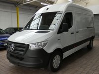 USED 2023 23 MERCEDES-BENZ eSprinter 55kWh Progressive Panel Van 5dr Electric Auto FWD L2 H2 20kW Charger (115 ps) 3 SEATS AC BLUETOOTH PARKING SENSORS FULL SIZE SPARE WHEEL PLYLINED BULKHEAD CARGO LINING 2 OWNERS WARRANTY