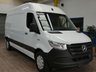 USED 2023 23 MERCEDES-BENZ eSprinter 55kWh Progressive Panel Van 5dr Electric Auto FWD L2 H2 20kW Charger (115 ps) 3 SEATS AC BLUETOOTH PARKING SENSORS FULL SIZE SPARE WHEEL PLYLINED BULKHEAD CARGO LINING 2 OWNERS WARRANTY