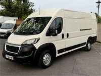 USED 2019 68 PEUGEOT BOXER 2.0 BlueHDi 435 Professional Panel Van 5dr Diesel Manual L4 H2 Euro 6 (130 ps) 