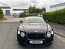 USED 2014 64 BENTLEY CONTINENTAL 4.0 V8 GT S Coupe 2dr Petrol  AUTO  521 BHP-2 Former Keepers-Last Keeper Since June 2022-Finished In Dark Sapphire Metallic-Main Hide In Linen & Secondary Hide In Imperial Blue-Seat Belts To Match Secondary Hide-Mulliner Driving Specification-Embroidered Bentley Emblems-Acoustic Windscreen & Side Glazing-Automatic Headlight Dynamic Range Adjustment-Quad Exhaust Finishers-Beluga Gloss Factory Fitted Exterior Lower Body Styling Specification-Burr Walnut Interior Trim-Diamond Quilted Hide Seats-Dual Climate Control-Mfsw-Cruise Control-Dab Radio-Bluetooth-Satnav-Ventilated Front Seats With Massage Function-Bentley Tracking Gps System-Keyless Entry-Heated Front Seats-Ipod Interface-Lumbar Support To Front Seats-Power Opening Boot-Rear View Camera-Telephone Voice Control-21 Inch Seven Spoke Alloy Wheels-Electronic Sports Suspension-Four Wheel Drive-Sports Exhaust-Fantastic Opportunity To Buy a Special Car. 