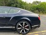 USED 2014 64 BENTLEY CONTINENTAL 4.0 V8 GT S Coupe 2dr Petrol  AUTO  521 BHP-2 Former Keepers-Last Keeper Since June 2022-Finished In Dark Sapphire Metallic-Main Hide In Linen & Secondary Hide In Imperial Blue-Seat Belts To Match Secondary Hide-Mulliner Driving Specification-Embroidered Bentley Emblems-Acoustic Windscreen & Side Glazing-Automatic Headlight Dynamic Range Adjustment-Quad Exhaust Finishers-Beluga Gloss Factory Fitted Exterior Lower Body Styling Specification-Burr Walnut Interior Trim-Diamond Quilted Hide Seats-Dual Climate Control-Mfsw-Cruise Control-Dab Radio-Bluetooth-Satnav-Ventilated Front Seats With Massage Function-Bentley Tracking Gps System-Keyless Entry-Heated Front Seats-Ipod Interface-Lumbar Support To Front Seats-Power Opening Boot-Rear View Camera-Telephone Voice Control-21 Inch Seven Spoke Alloy Wheels-Electronic Sports Suspension-Four Wheel Drive-Sports Exhaust-Fantastic Opportunity To Buy a Special Car. 