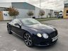 USED 2014 64 BENTLEY CONTINENTAL 4.0 V8 GT S Coupe 2dr Petrol  AUTO  521 BHP-2 Former Keepers-Last Keeper Since June 2022-Finished In Dark Sapphire Metallic-Main Hide In Linen & Secondary Hide In Imperial Blue-Seat Belts To Match Secondary Hide-Mulliner Driving Specification-Embroidered Bentley Emblems-Acoustic Windscreen & Side Glazing-Automatic Headlight Dynamic Range Adjustment-Quad Exhaust Finishers-Beluga Gloss Factory Fitted Exterior Lower Body Styling Specification-Burr Walnut Interior Trim-Diamond Quilted Hide Seats-Dual Climate Control-Mfsw-Cruise Control-Dab Radio-Bluetooth-Satnav-Ventilated Front Seats With Massage Function-Bentley Tracking Gps System-Keyless Entry-Heated Front Seats-Ipod Interface-Lumbar Support To Front Seats-Power Opening Boot-Rear View Camera-Telephone Voice Control-21 Inch Seven Spoke Alloy Wheels-Electronic Sports Suspension-Four Wheel Drive-Sports Exhaust-Fantastic Opportunity To Buy a Special Car. 