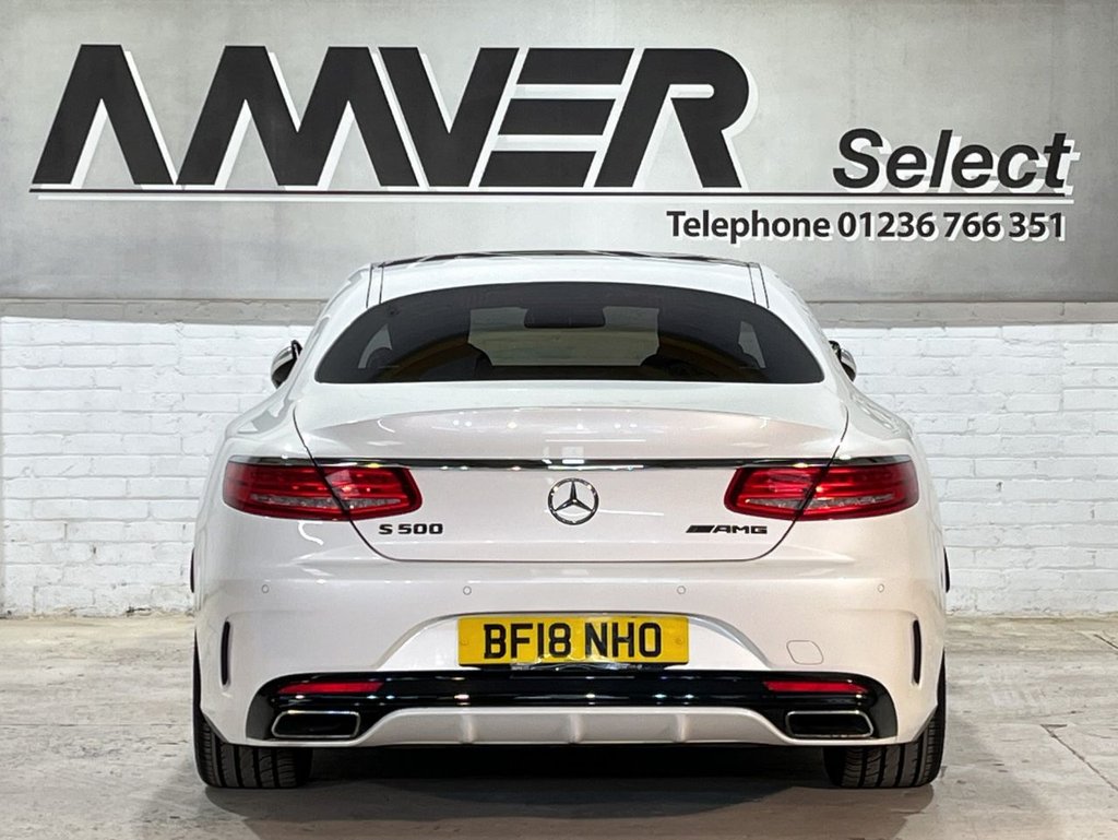 USED 2018 18 MERCEDES-BENZ S-CLASS 4.7 S500 V8 AMG Line (Premium) Coupe 2dr Petrol G-Tronic Euro 6 (s/s) (455 ps)