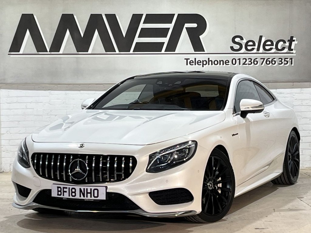 USED 2018 18 MERCEDES-BENZ S-CLASS 4.7 S500 V8 AMG Line (Premium) Coupe 2dr Petrol G-Tronic Euro 6 (s/s) (455 ps)
