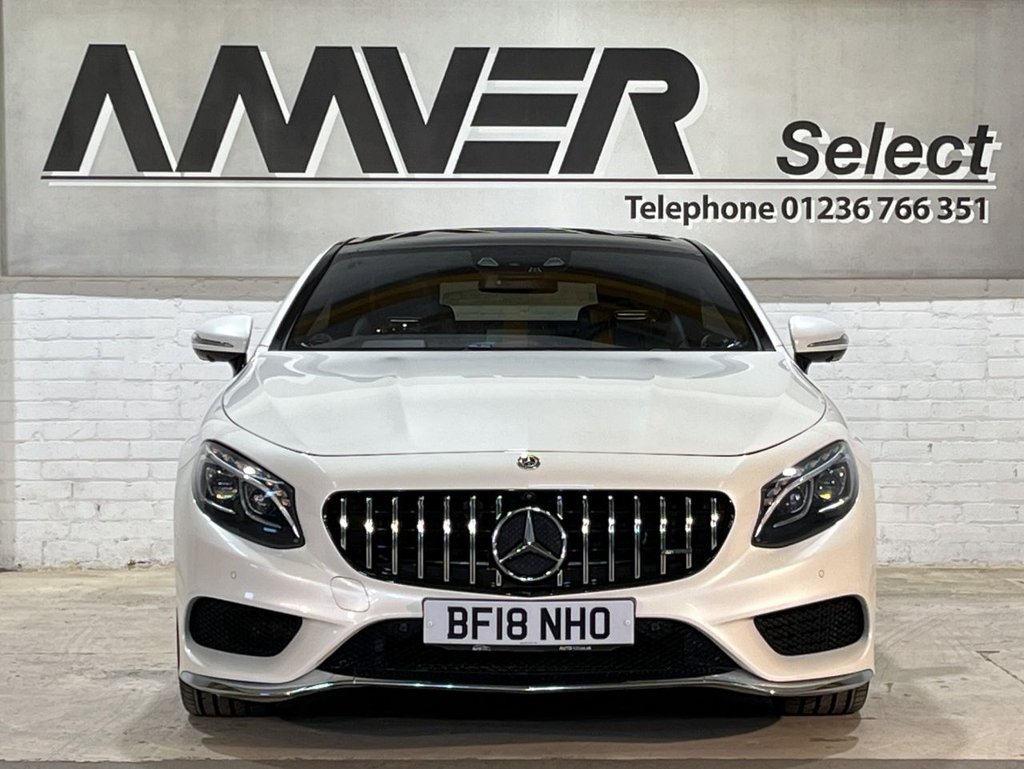 USED 2018 18 MERCEDES-BENZ S-CLASS 4.7 S500 V8 AMG Line (Premium) Coupe 2dr Petrol G-Tronic Euro 6 (s/s) (455 ps)